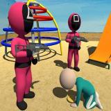 Squid Game Dalgona Candy 3D